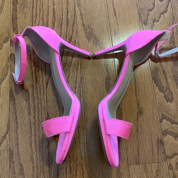 Dream Pairs size 11 neon pink heels New in box - Picture 2 of 10